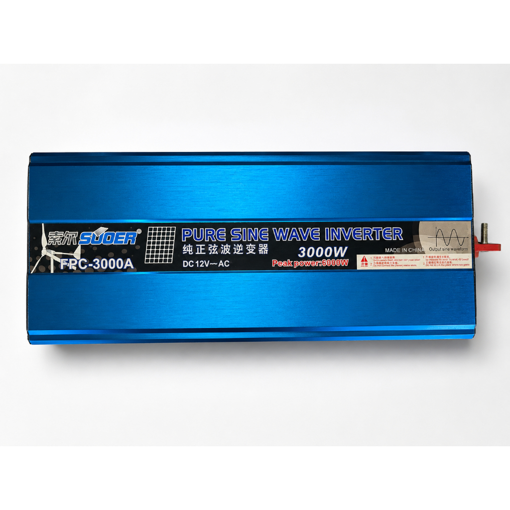 SUOER FPC-3000A Pure Sine Wave Inverter 3000W