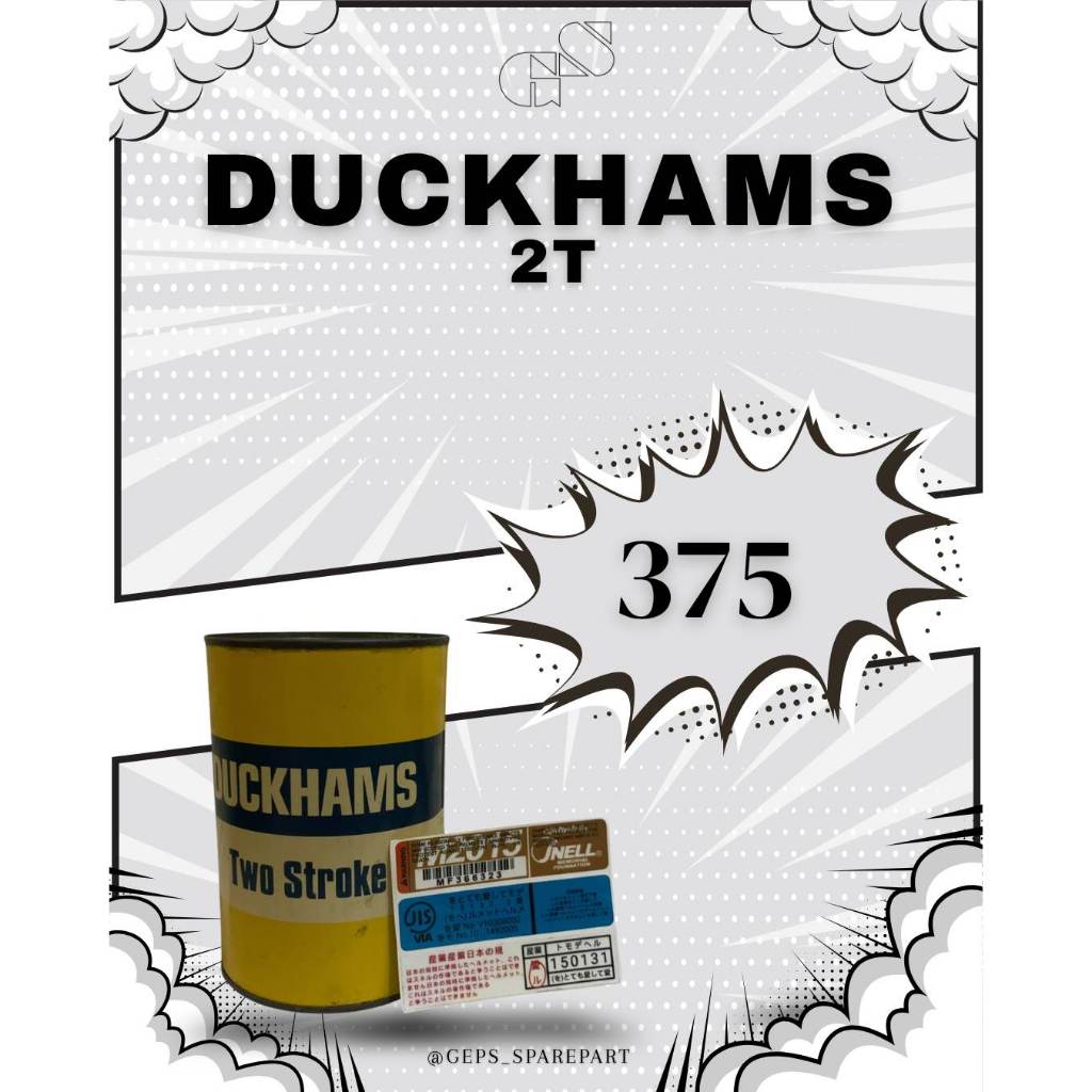 Duckhams 2T Oil Lawas