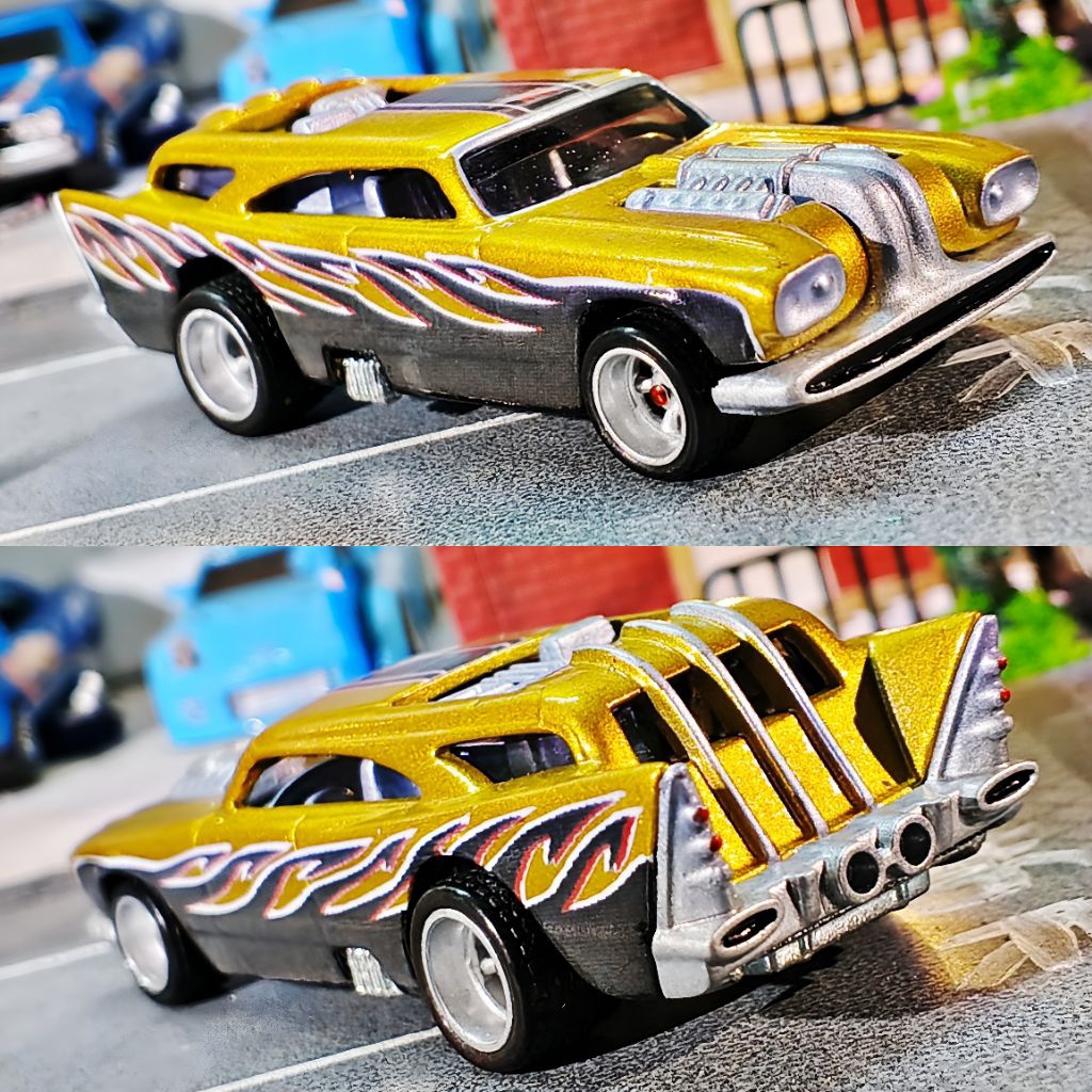 Diecast Hot Wheels Acceleracers JACK HAMMER CUSTOM metal maniacs - fantasy car - scale 1:64 - pajang