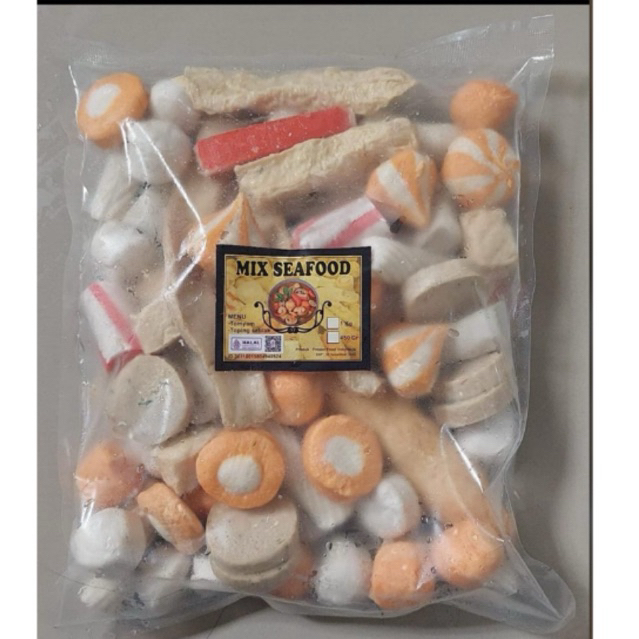 Bakso Seafood 1kg - Pilihan Seafood, Halal, Segar
