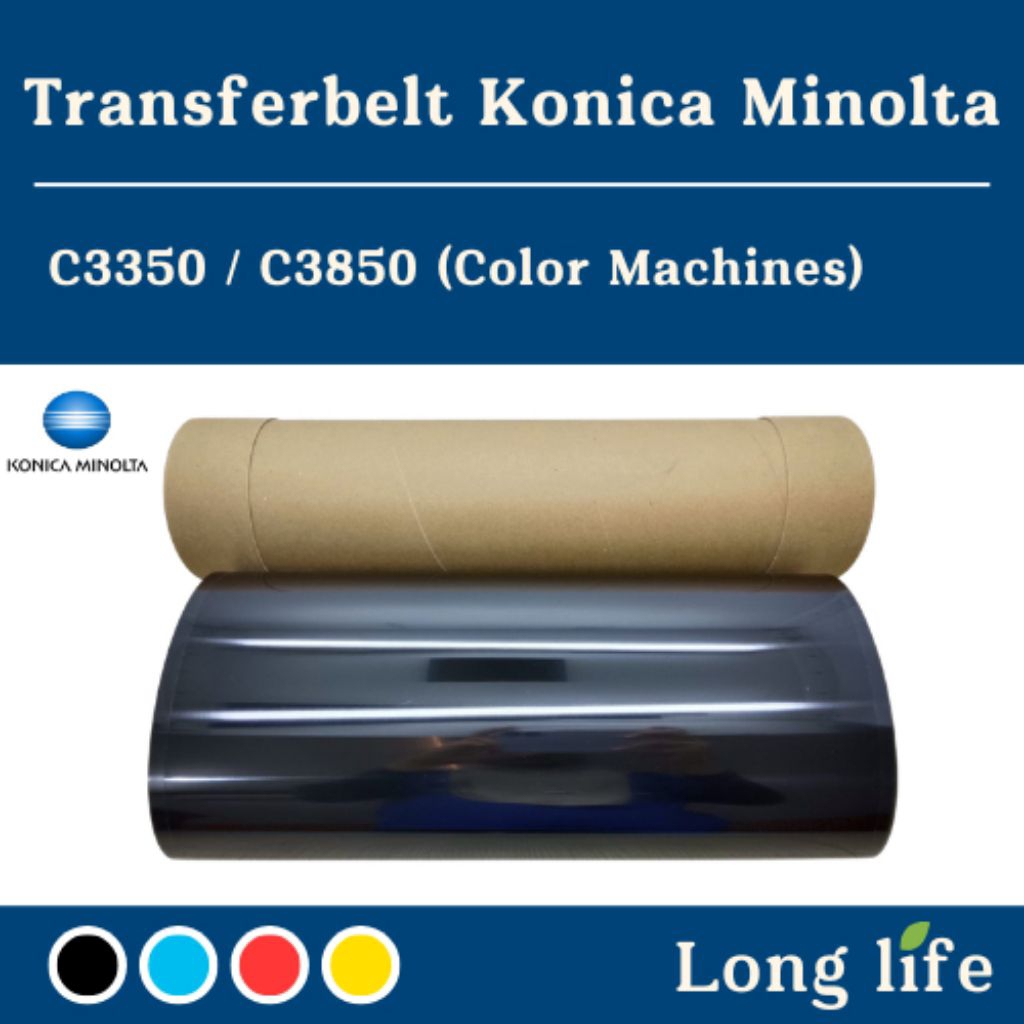 IBT Transferbelt KM C3350 / C3850. Konica Minolta Bizhub Color. Transfer Belt OEM (KMT03)