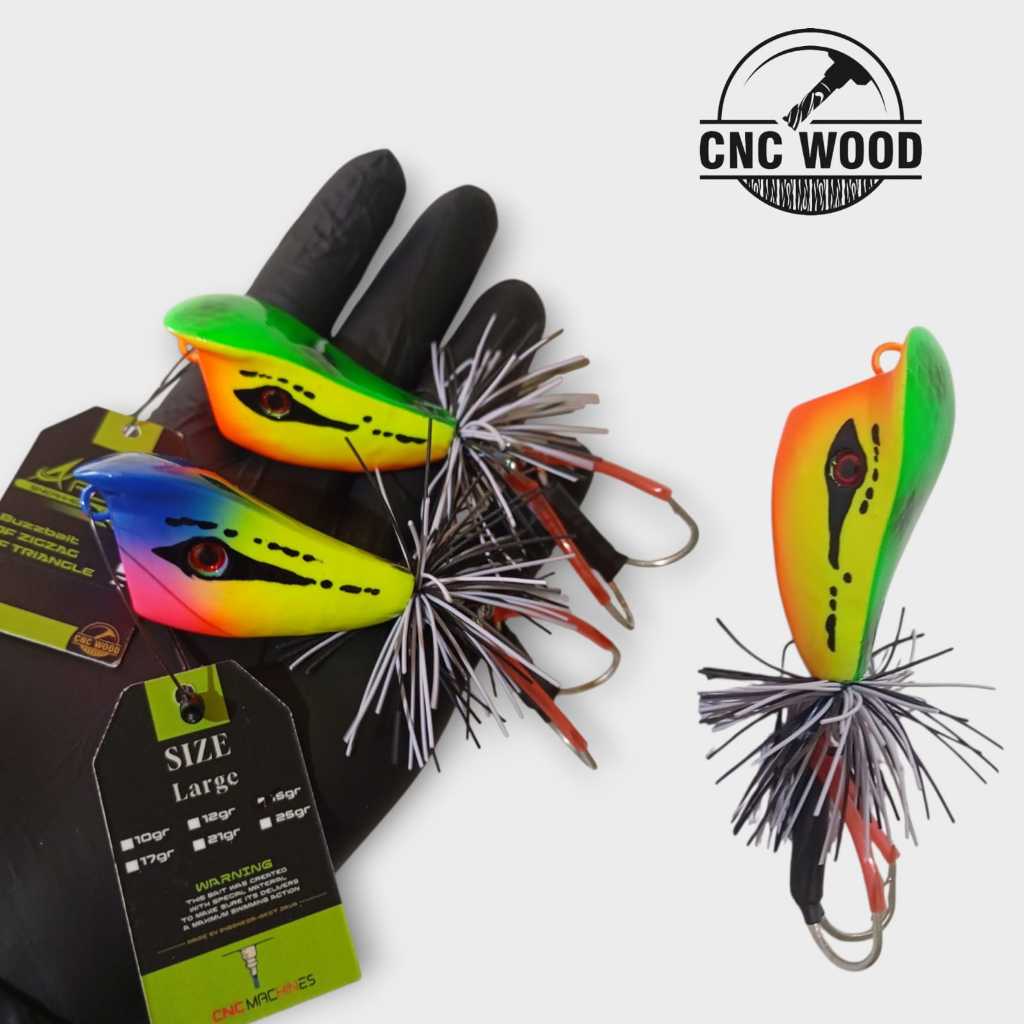 Jump Frog Topi  5,5cm cm Alure CNC