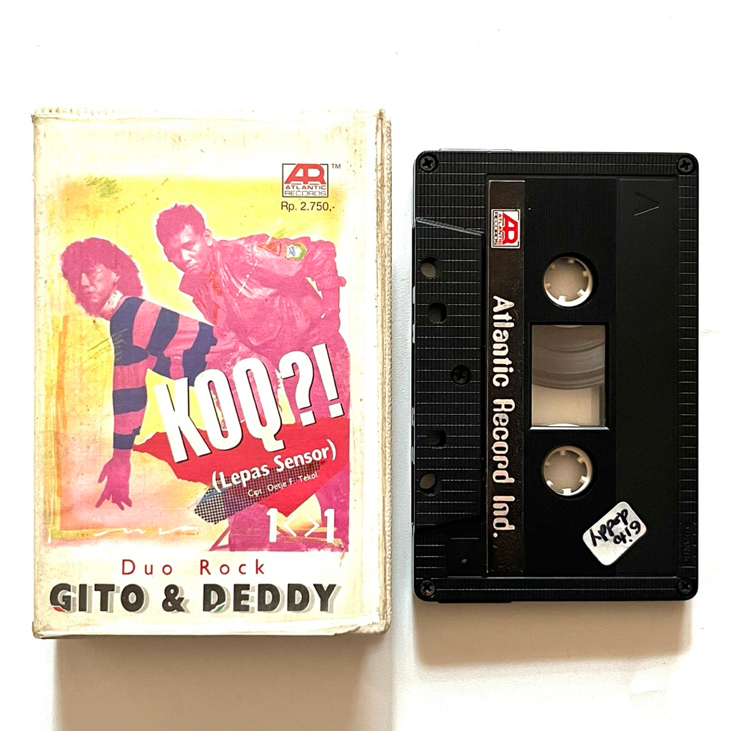 Kaset Pita Gito Rollies / Deddy Stanzah - Koq? (ATLANTIC RECORD INDONESIA)