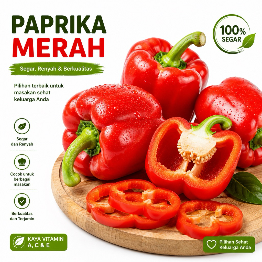 PAPRIKA MERAH 1KG
