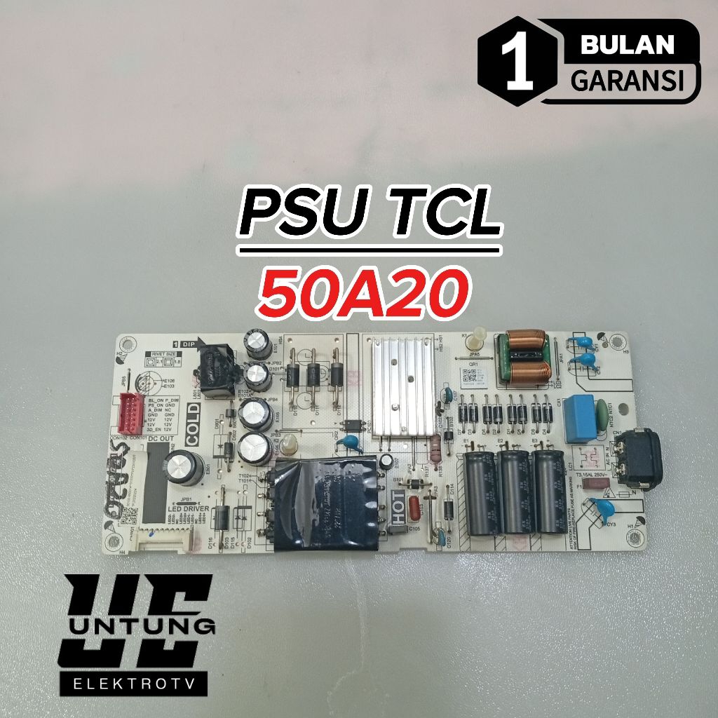 PSU TV TCL 50A20 POWER SUPPLY REGULATOR TV TCL 50A20