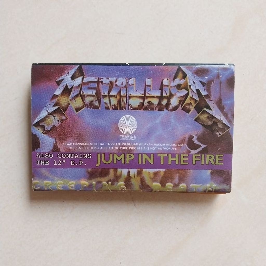 KASET PITA METALLICA SINGLE JUMP IN THE FIRE / GARAGE DAYS