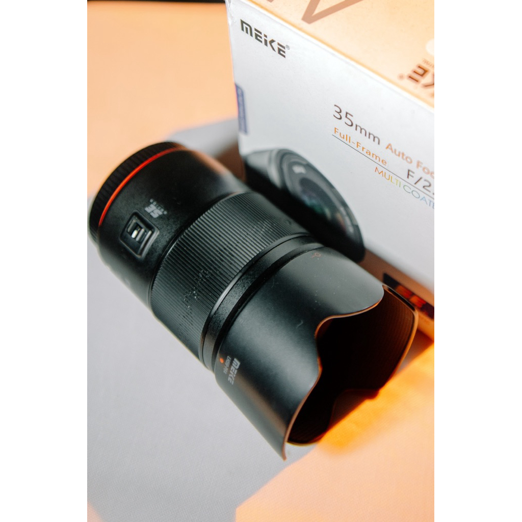 Meike 35 mm Nikon x fullframe