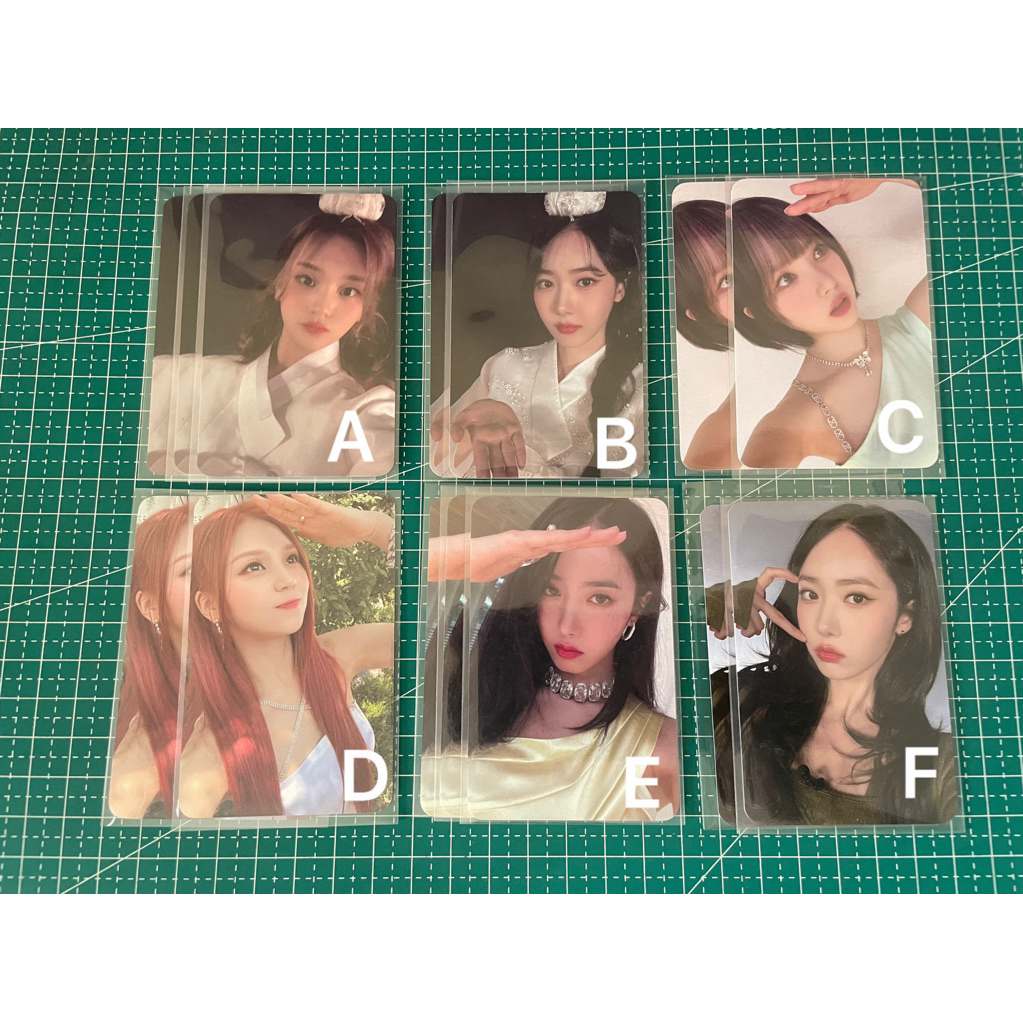 viviz photocard po benefit everline eunha sinb umji