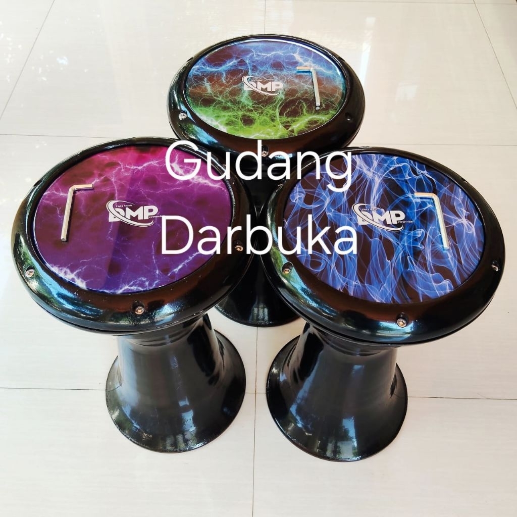 DARBUKA POLOSAN ( DMP ) 8 INC ,GRATIS TAS DAN KUNCI L