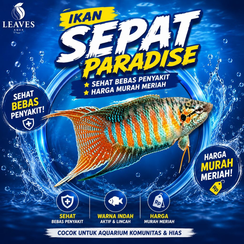 ikan sepat paradise