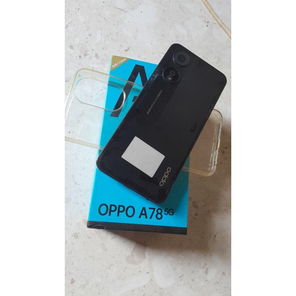 [MURAH] OPPO A78 5G (4/64GB) FULLSET SECOND KW (TIRUAN)