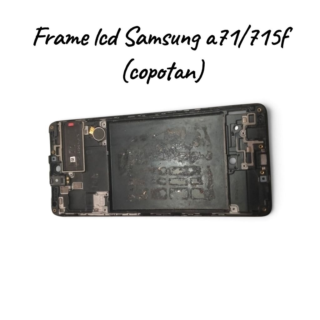 frame lcd Samsung a71/a715f original copotan