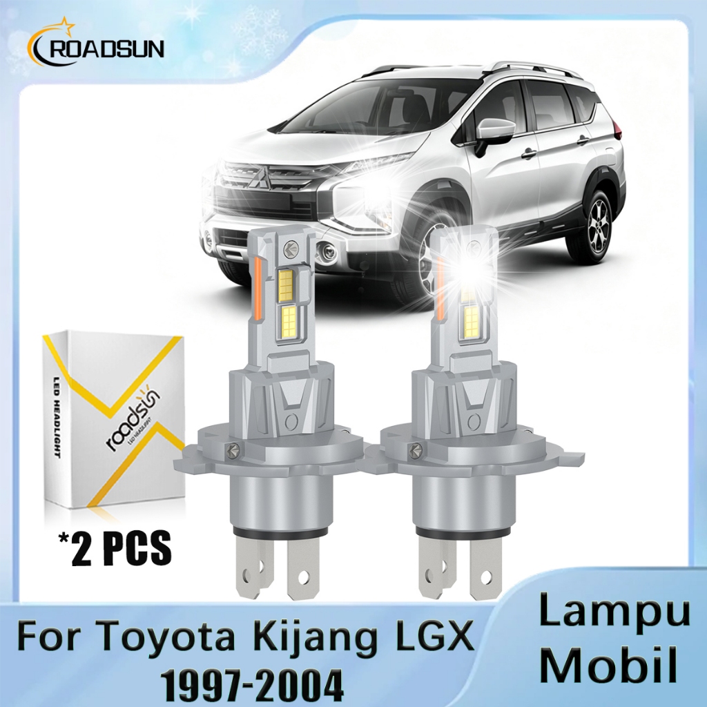For Toyota Kijang LGX 1997-2004 Sepasang LED Lampu Depan Mobil 180W 20000LM Super Bright 6000K White