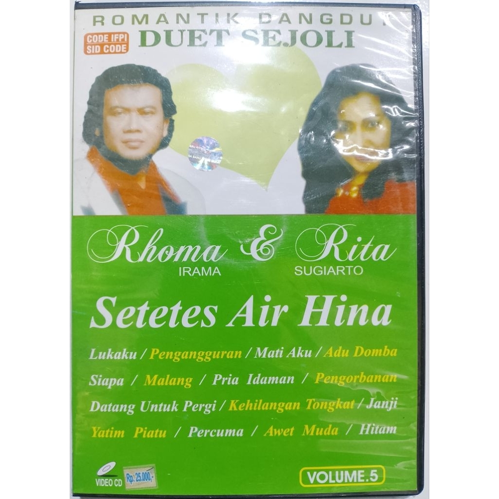 vcd dangdut Rhoma irama vs Rita Sugiarto RNB