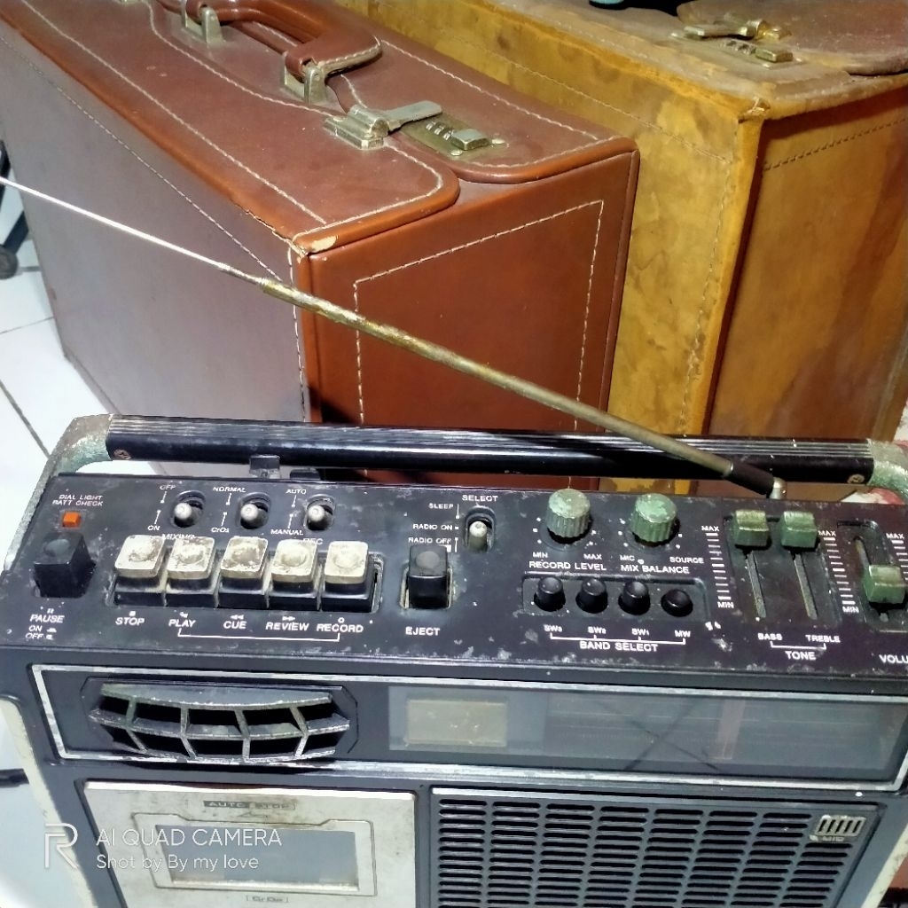 Tape/Radio JVC ON/Hidup jadul(Baca deskripsi)