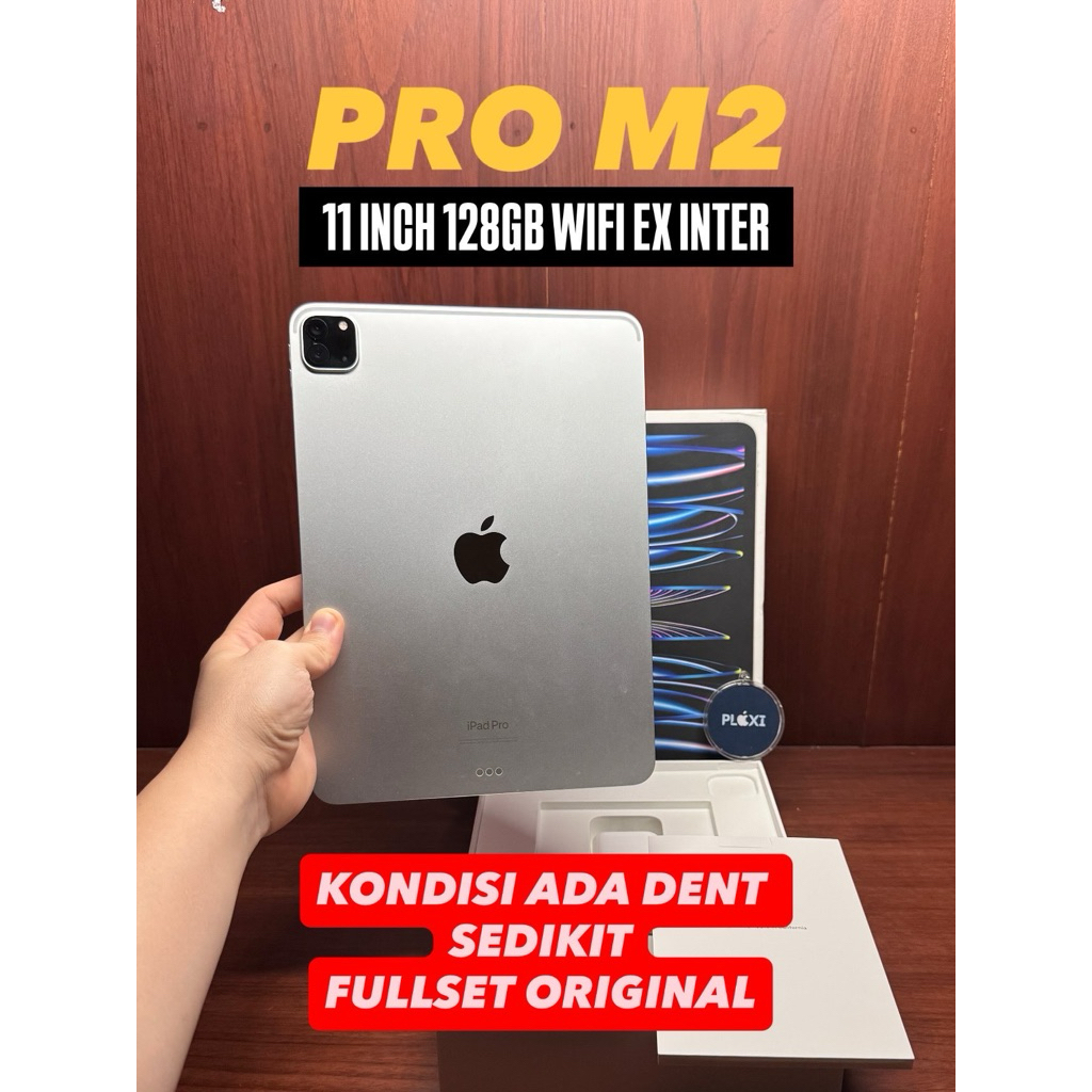 iPad Pro M2 128GB Wifi ex Garansi Inter