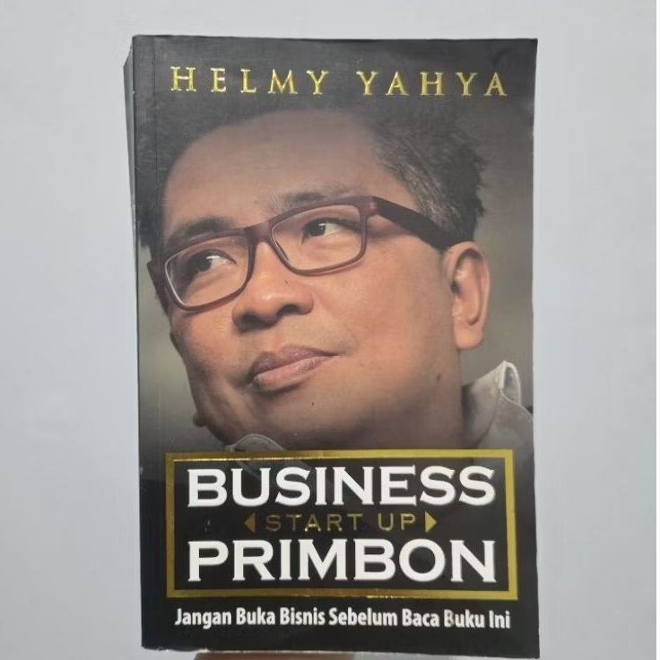 Buku ORI Business Primbon bertanda tangan Helmy Yahya