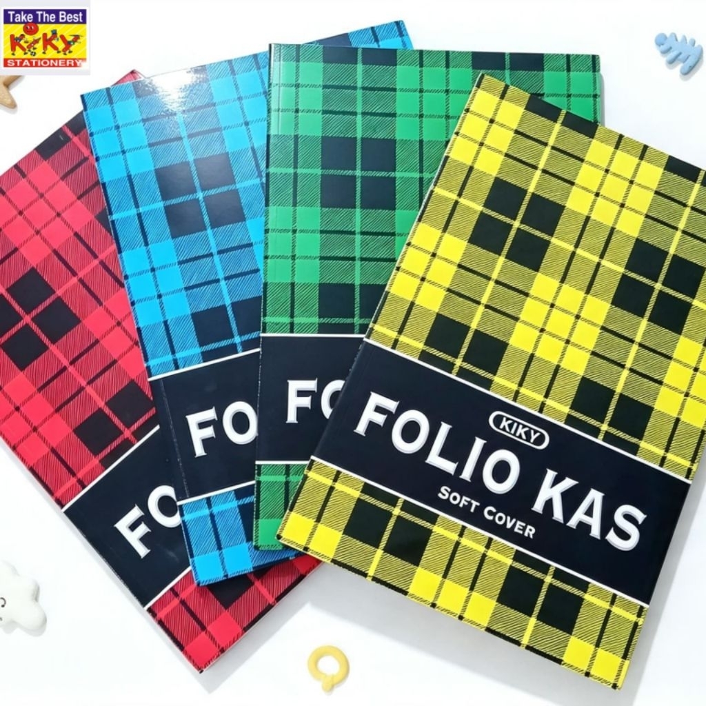 Buku Kas Folio KIKY 80 Lembar / Buku Kas Keuangan Hard Cover Folio (BK. FOLIO KAS 80 SC)