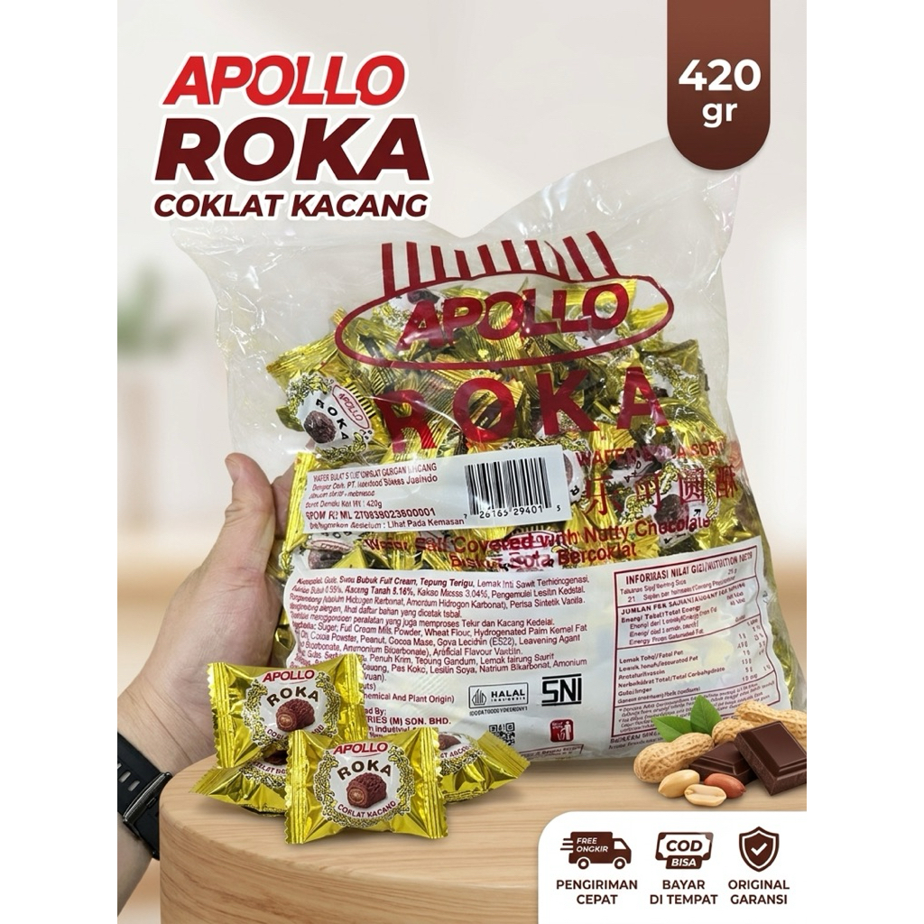 APOLLO ROKA 420 GR - COKLAT APOLLO