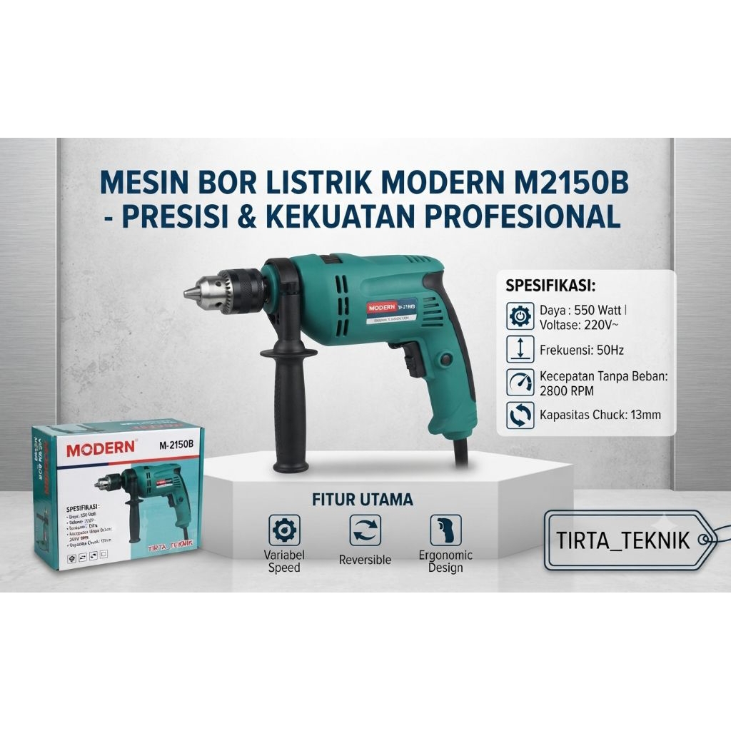 Bor Listrik Modern M 2150B