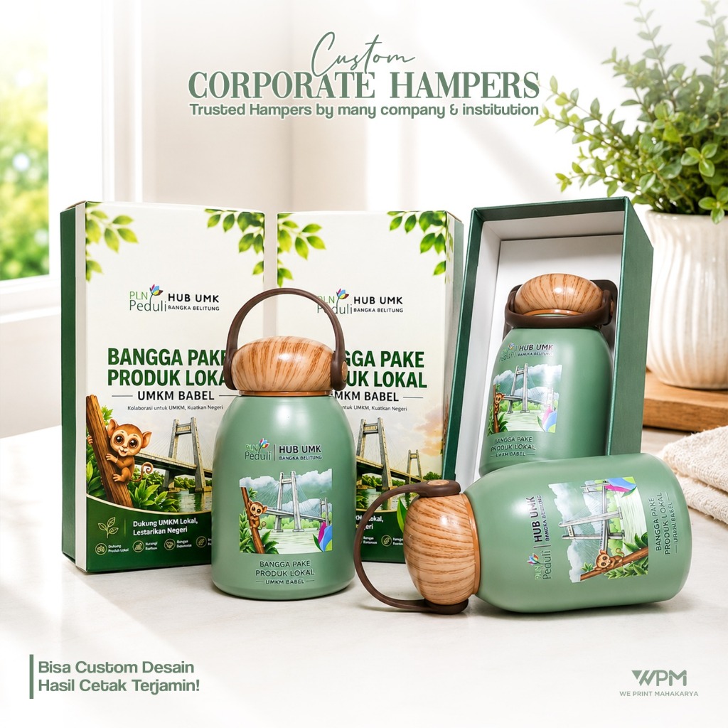 HAMPERS TERMOS JAMUR SATUAN / WISUDA /  LEBARAN/ CHRISTMAS / NATAL / LEBARAN /  IMLEK /  NATAL / LEB