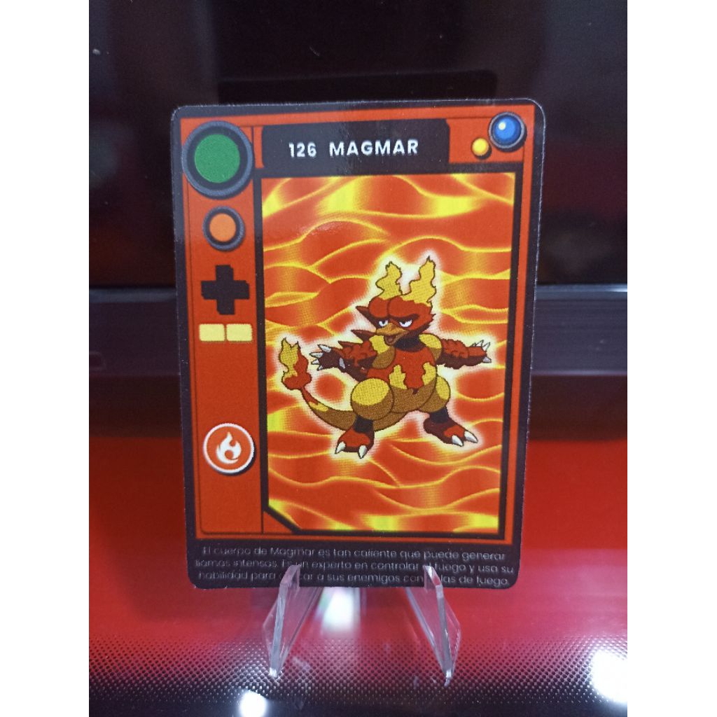 Kartu Pokemon Magmar Pokedex