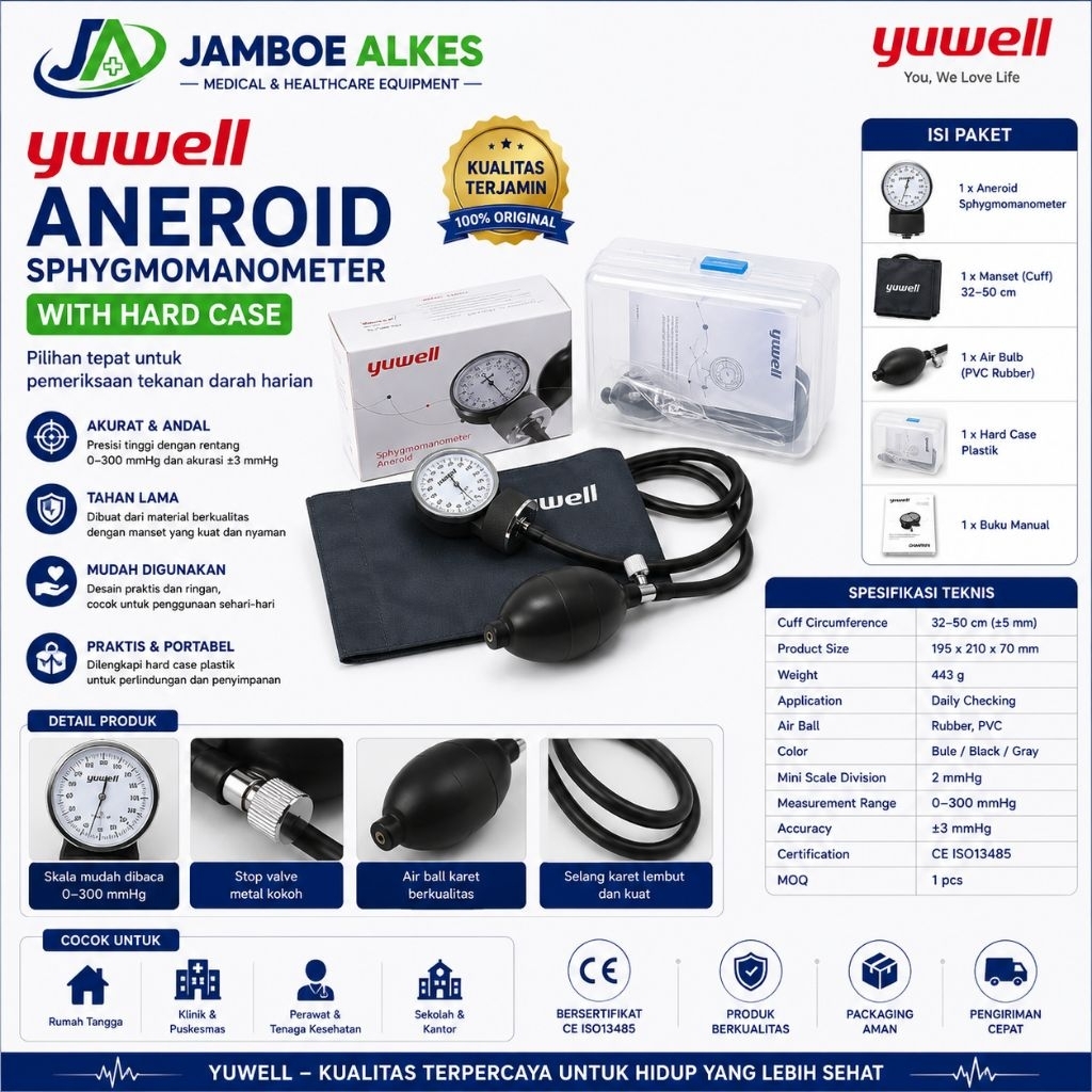 Tensimeter Aneroid YUWELL/YUWELL Aneroid Sphygmomanometer