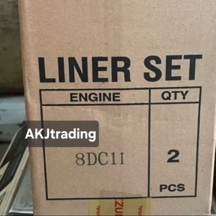 Liner boring 8DC11 foring Liner MITSUBISHI 8DC11 cylinder liner IZUMI