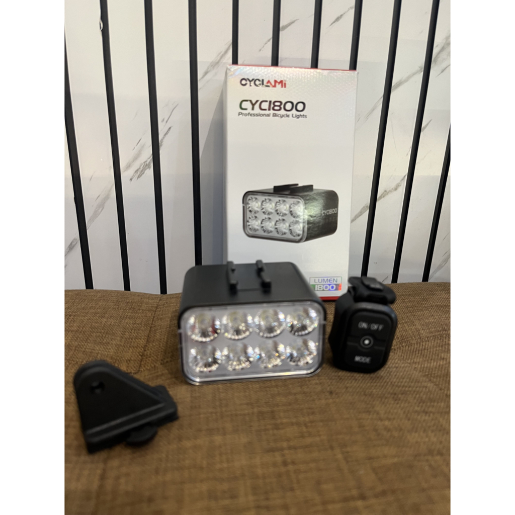 LAMPU DEPAN SEPEDA 1800 LUMEN CYCLAMI, LAMPU DEPAN SEPEDA ROADBIKE, SEPEDA LIPAT DAN MTB, LAMPU SEPE