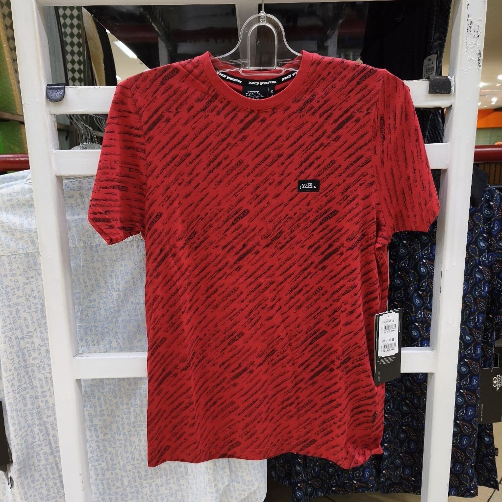 Kaos No Fear Passline Red Original