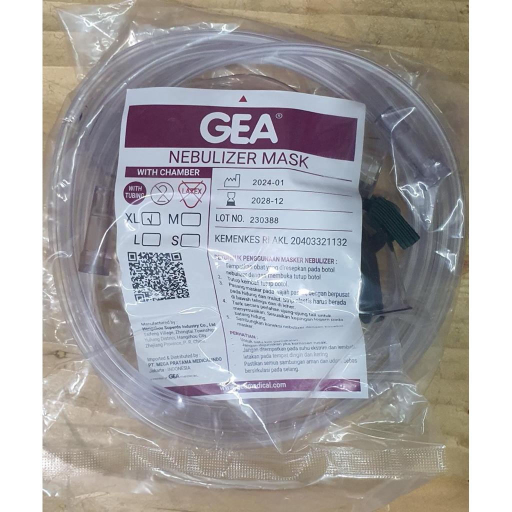 GEA NEBULIZER MASK | Masker Nebulizer GEA