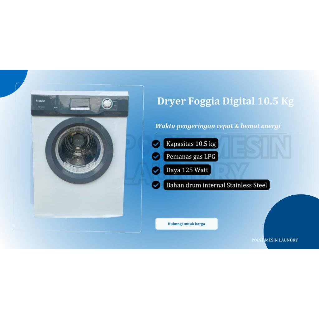 Dryer Foggia Digital 10,.5 Kg