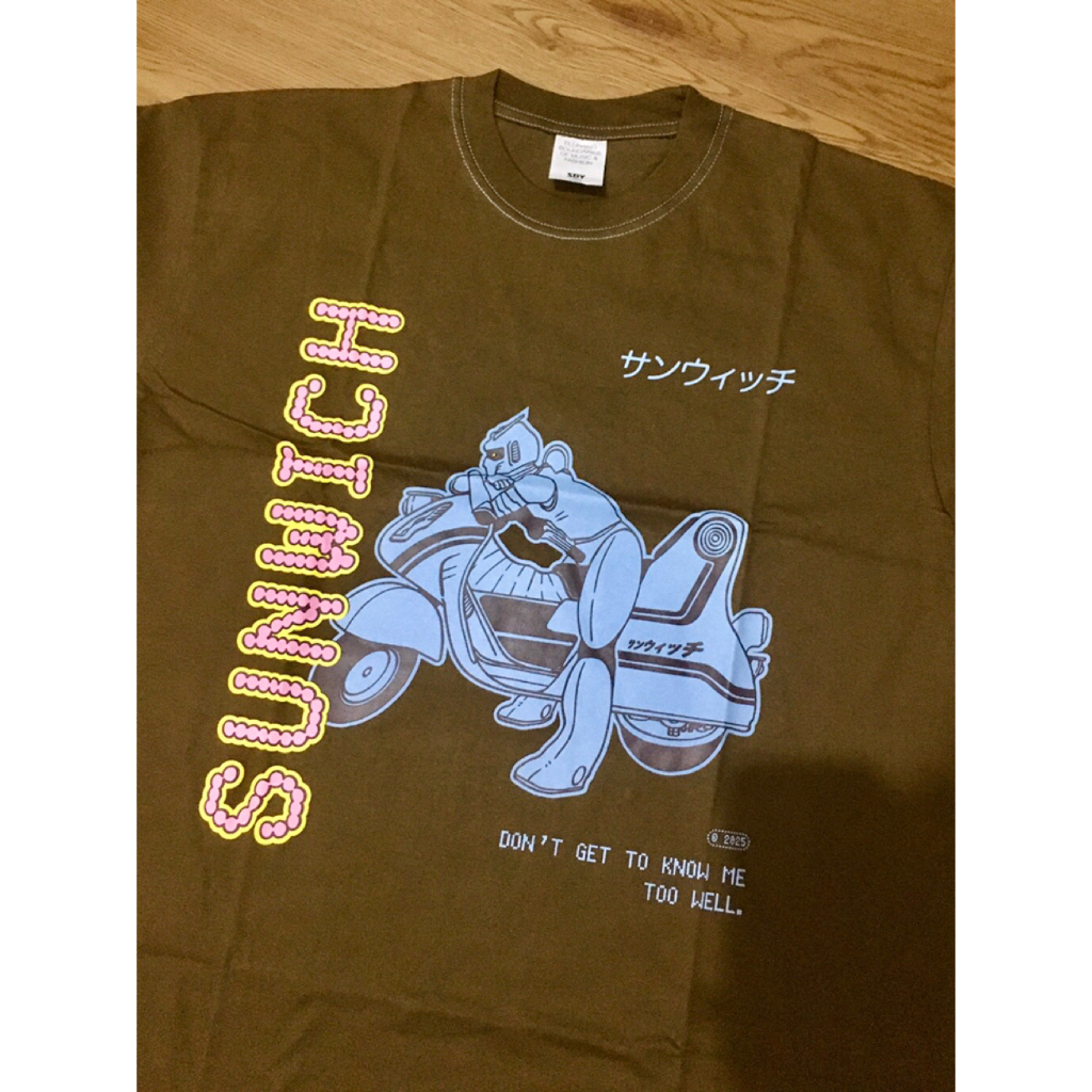 T-shirt Sunwich Merch Band SDY Large (Orignal)
