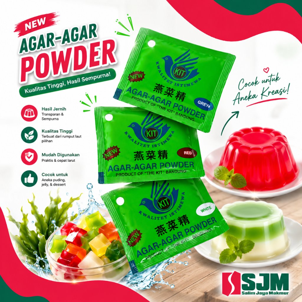 Kit Agar-Agar 7gr – Bubuk Agar-Agar Siap Pakai