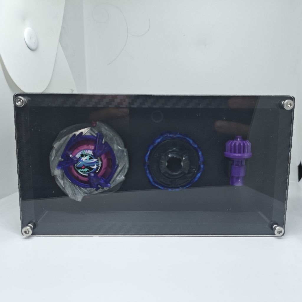 Beyblade X Display box acrylic stand akrilik gangsing
