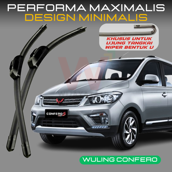 WIPER WULING CONFERO WIPER CONFERO S WIPER CONFERO DB WIPER CONFERO DB WIPER WULING CONFERO S DEPAN 