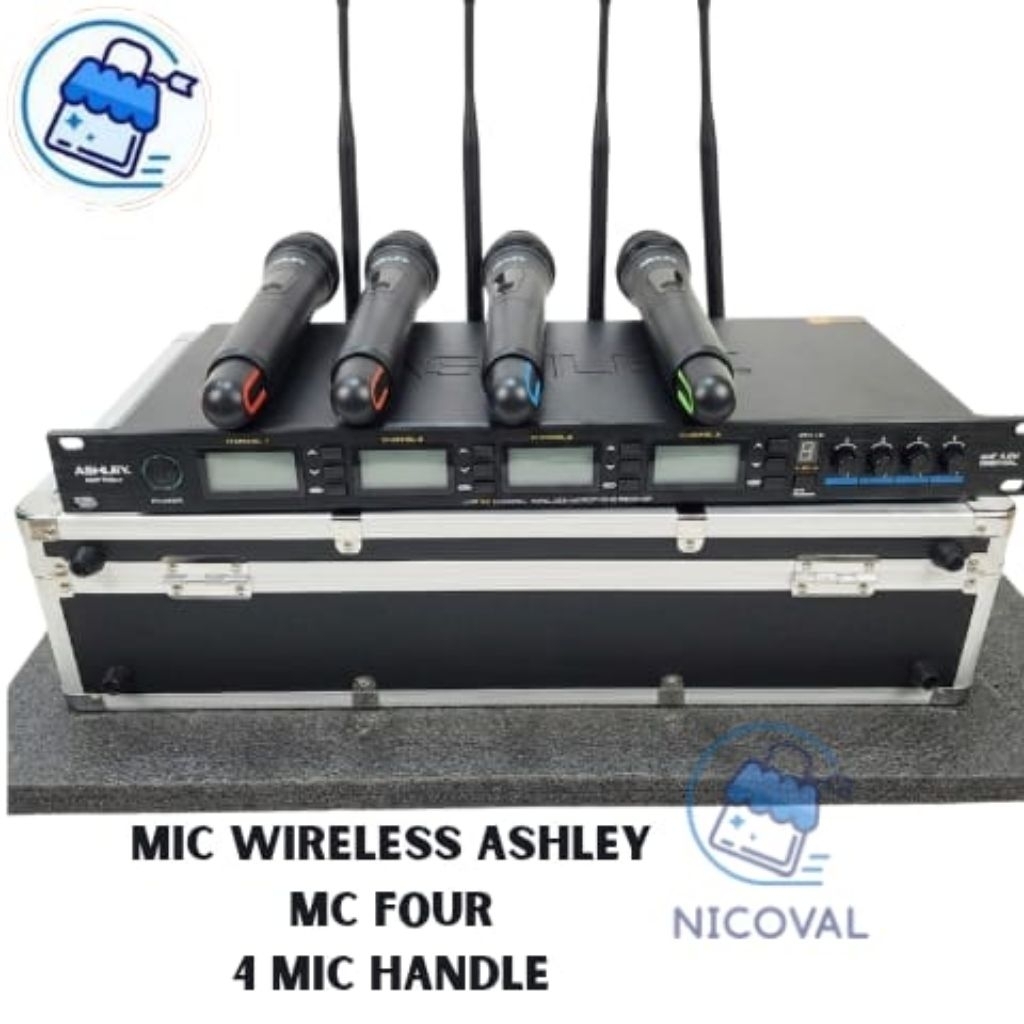Microphone Mic Wireless Ashley MC - Four MC Four Original