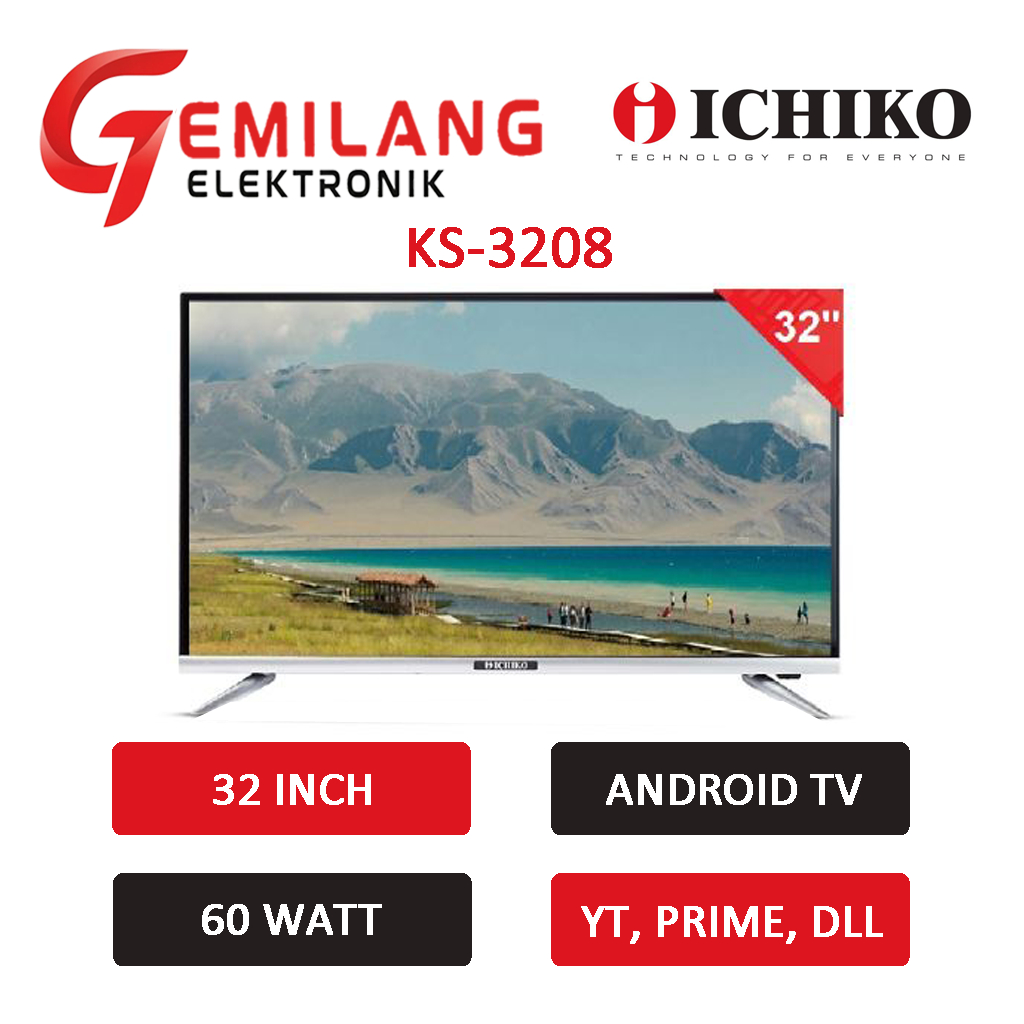 LED TV ICHIKO 32 INCH KS-3208 ANDROID TV