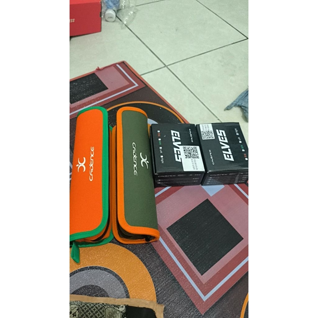 1set Joran telescopic dan reel bc Elves