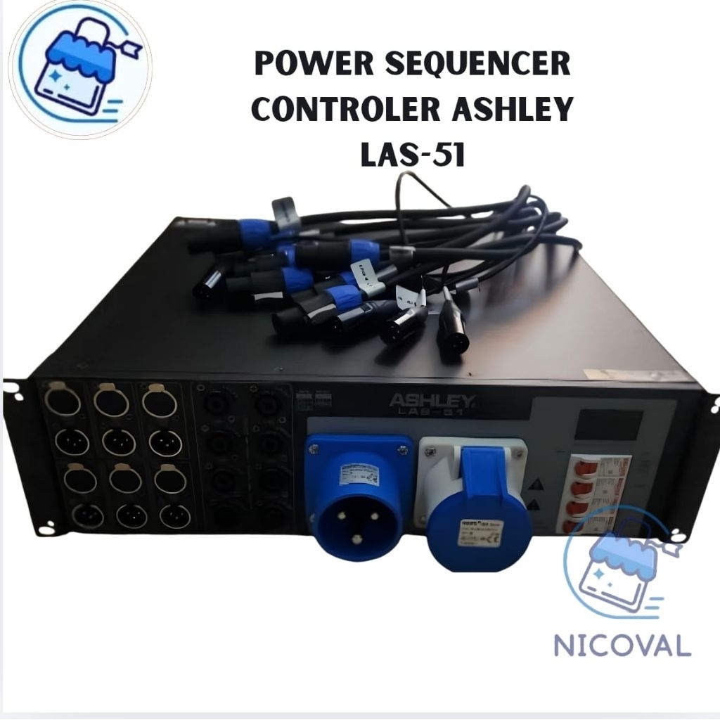 Power Sequencer Controller Ashley LAS 51 LAS51 Original Ashley