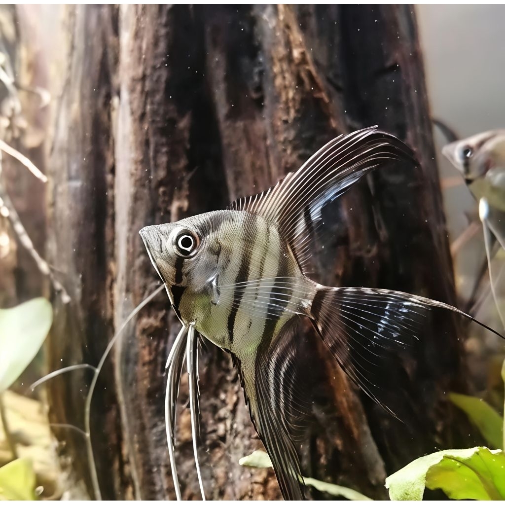 TERLARIS ikan manfish Altum (Angel Altum), ikan hias air tawar aquarium/Aquapace