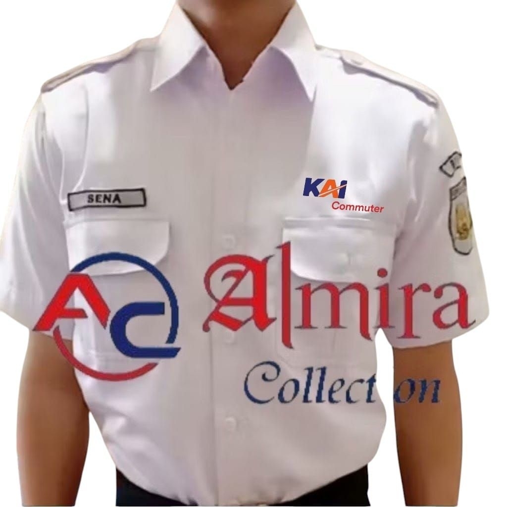 KEMEJA KAI COMMUTER R6 SERAGAM KAI COMMUTER R6 KEMEJA KAI KCI R6