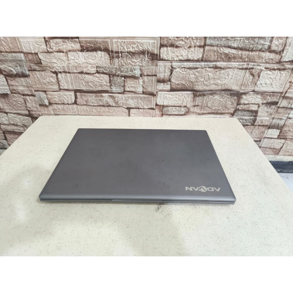 Laptop Advan intel Ram 4gb ssd 128 gb normal mulus no minus mantap