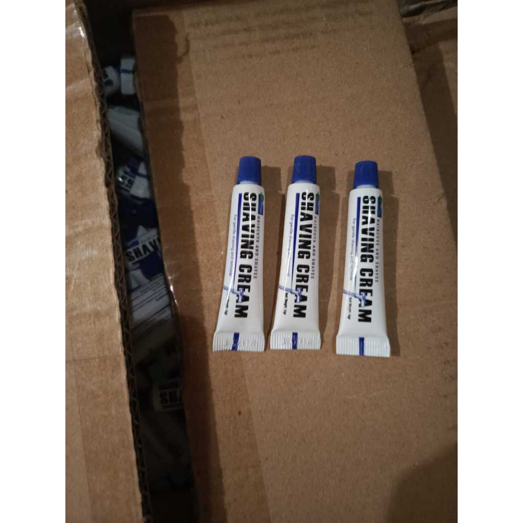 Shaving Cream Kemasan 8gr/Cream Cukuran Kemasan Travel Pack/ Shaving Cream Cukur Jenggot/ Eceran