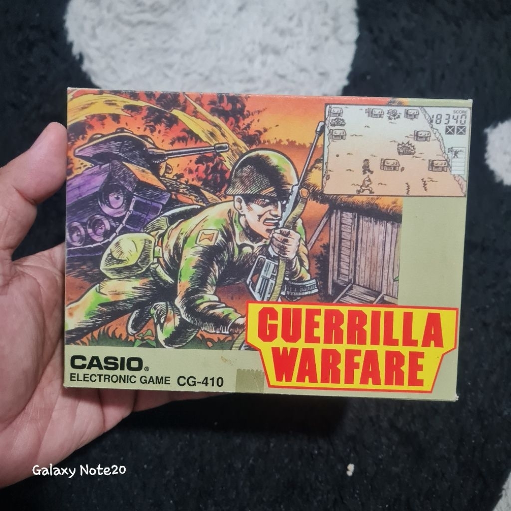 Casio Gimbot / Gamewatch GUERRILLA WARFARE / not Nintendo / not PS5 / not PS4