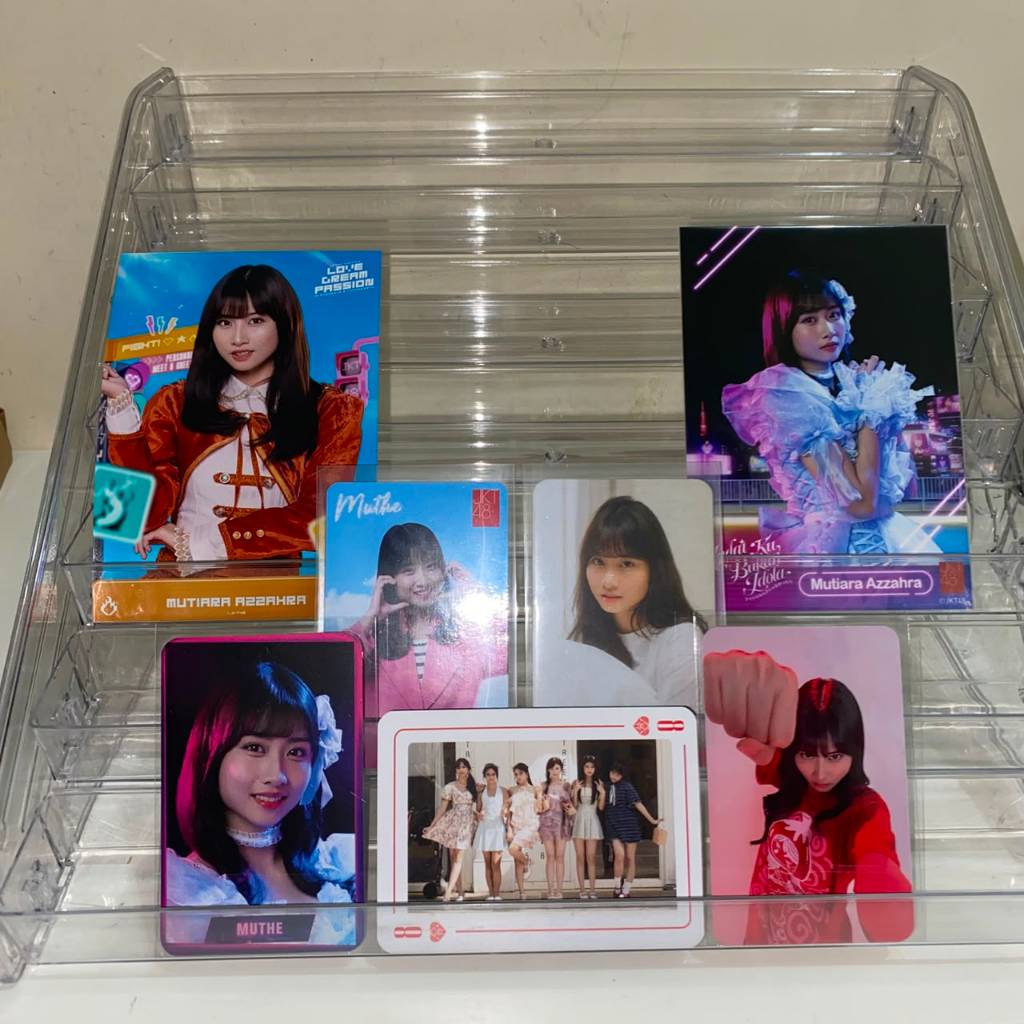 Photopack dan Photocard Mutiara Azzahra Muthe JKT48