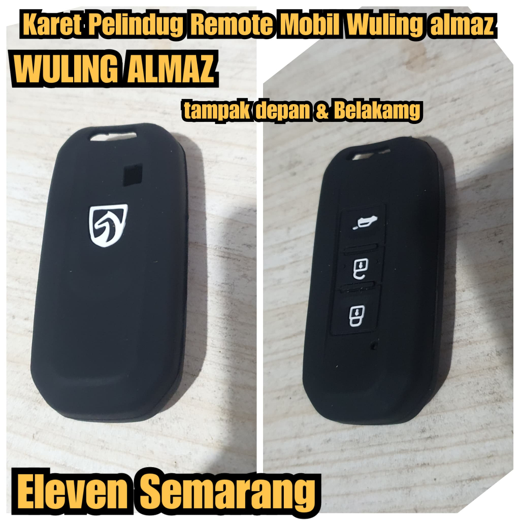 Karet remote wuling Almaz silikon kunci remote Almaz wuling pelindung remote kunci wuling almaz cove