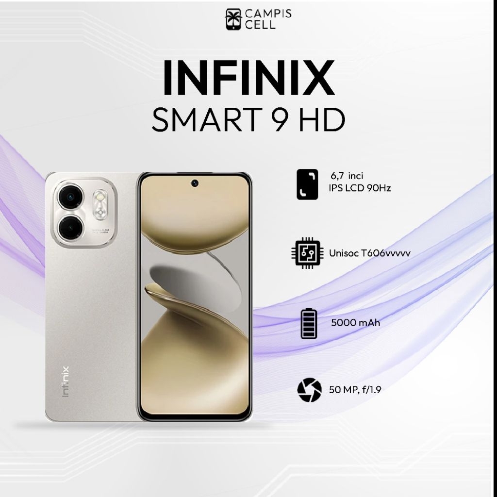 Handphone Infinix Smart 9 HD Ram 4 64GB