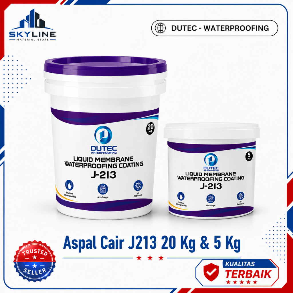 Aspal Cair / Liquid Membrane Waterproofing Coating 5 Kg