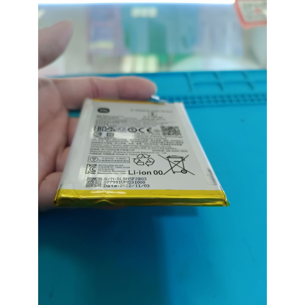 jual baterai second ori copotan handphone Xiaomi. poco c51&Redmi A1&A2(BN5f)Kondisi msh bisa pake.re